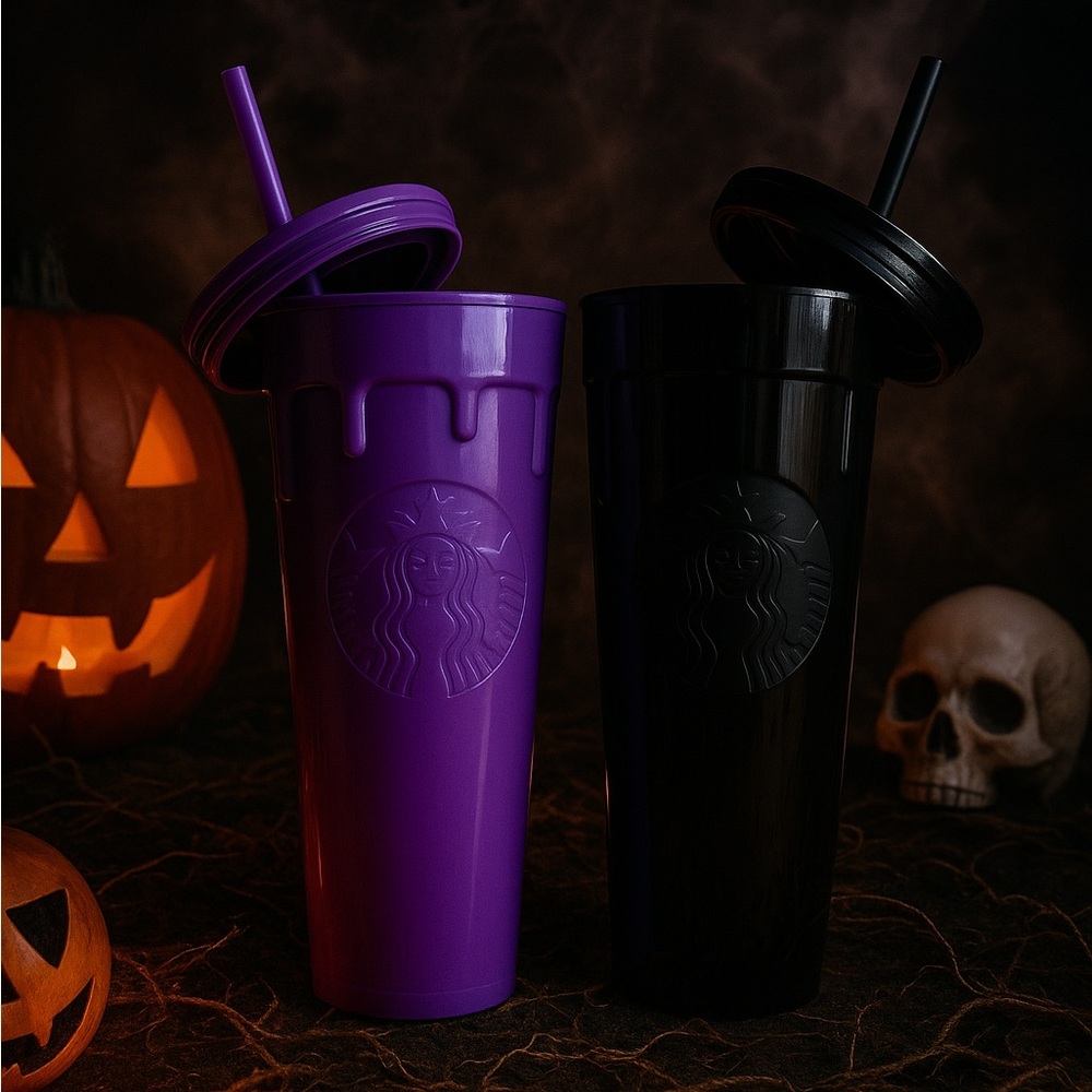 Starbucks Halloween Slime Tumblers